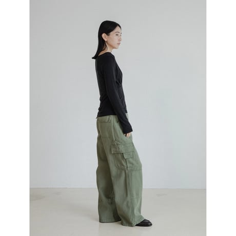 《予約販売》docking lady tops/3colors_nt2411