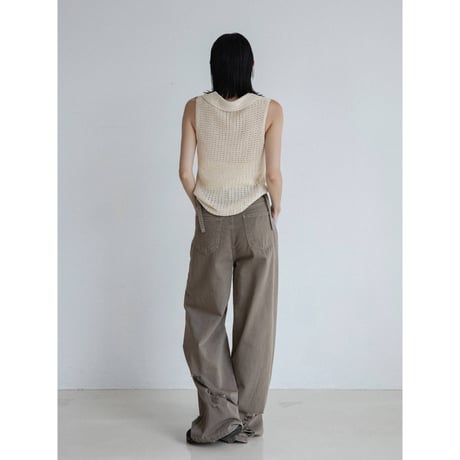 《予約販売》skipper knit sleeveless/2colors_nt2362