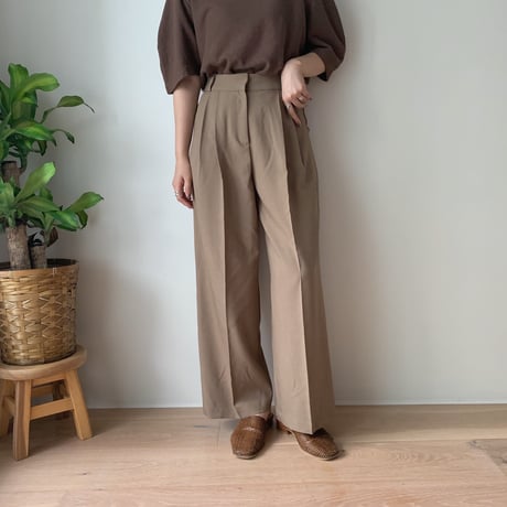 ✳︎予約販売✳︎belt set wide  pants_np0050