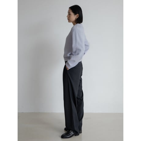 《予約販売》stripe mannish pants/2colors_np1065