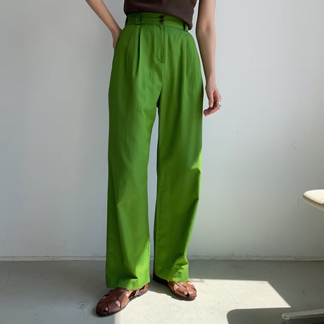 【nokcha original】twill coloring pants/3colors_np0367
