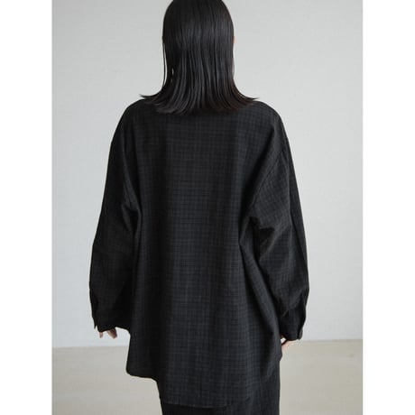 《予約販売》check pattern over shirt/2colors_nb0334