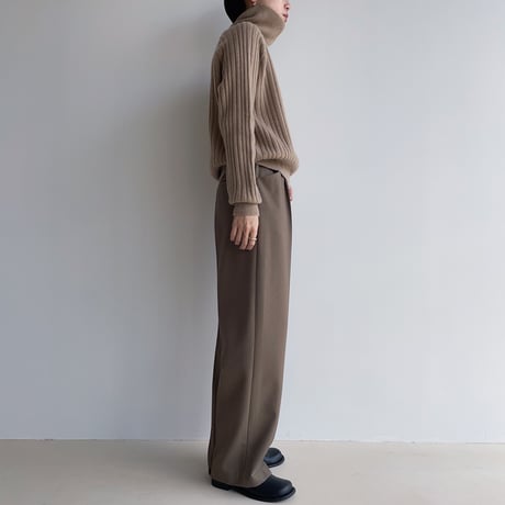 《予約販売》accent lib high neck knit/2colors_nt1926