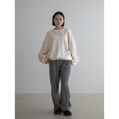 《予約販売》waist accent tuck wide pants/2colors_np1042