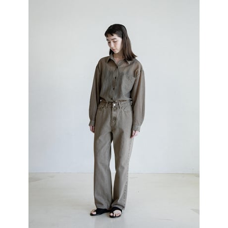 《予約販売》ashed straight jeans/2colors_nj0191