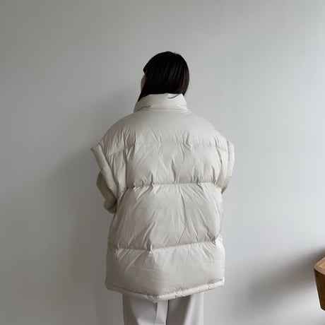 《予約販売》duck down vest/2colors_nt1228