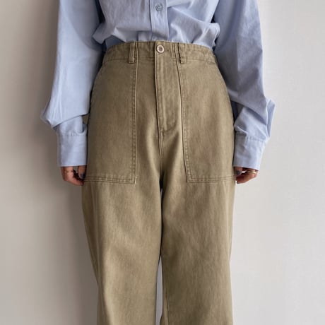 《予約販売》vinatage like wide pants/2colors_np0937