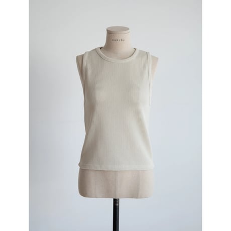 《予約販売》accent material tanktop/2colors_nt2367