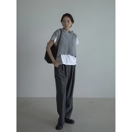 《予約販売》fake leather bucket bag/2colors_na0662