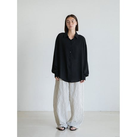 《予約販売》sheer loose ennui shirt/2colors_nb0371