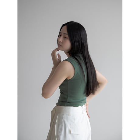 《予約販売》croped minimal tank top/4colors_nt2071