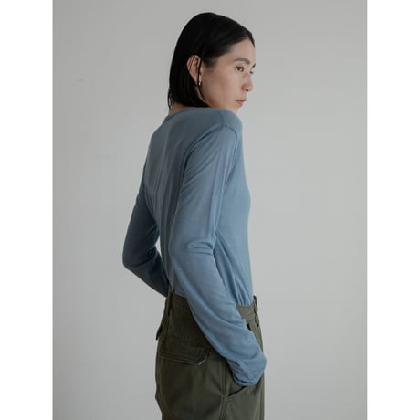 《予約販売》accent daily sheer tops/3colors_nt2240