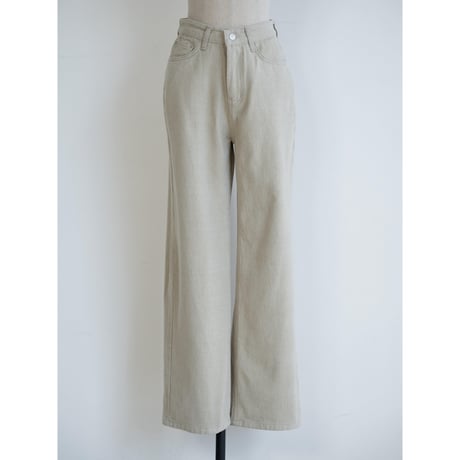 《予約販売》warm cinnamon cotton pants/2colors_np1185