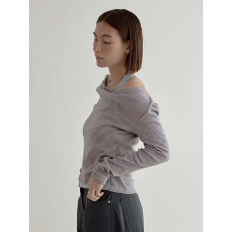 《予約販売》 layered like tops/2colors_nt2543