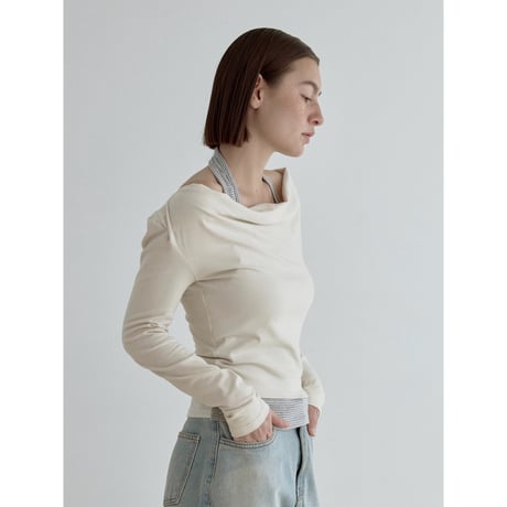 《予約販売》 layered like tops/2colors_nt2543