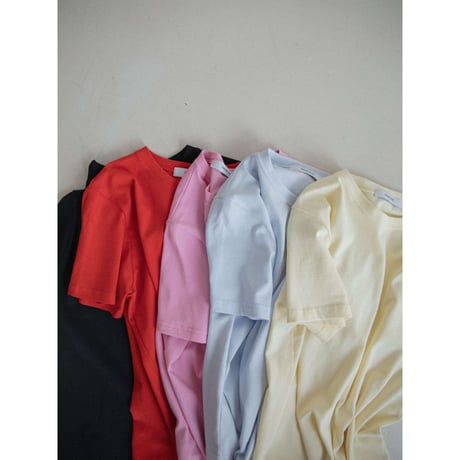《予約販売》simply minimal tee/5colors_nt2327