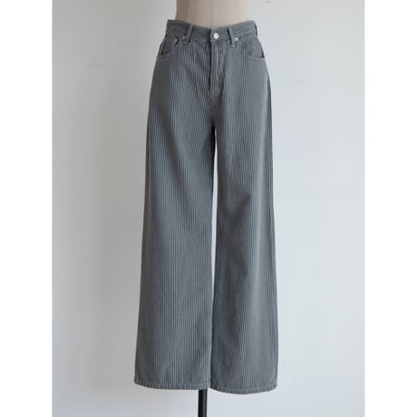 《予約販売》stripe retro jeans_nj0145