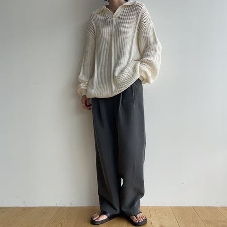 【nokcha original】mannish oval pants/2colors_np0897