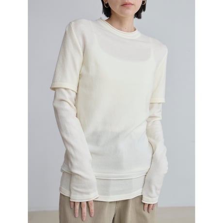 《予約販売》docking knit tops/2colors_nt2497