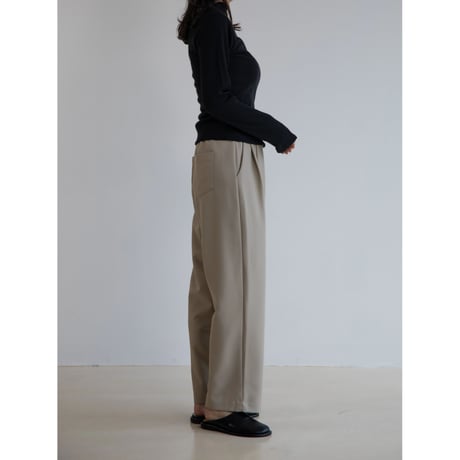 《予約販売》deep tuck pants/2colors_np0963