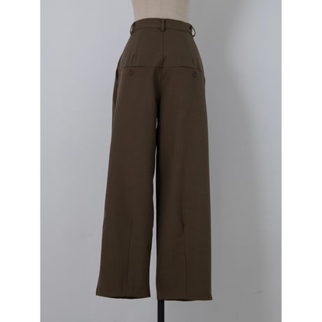 【NOKCHA original】s/s tuck oval pants/2colors_np1076