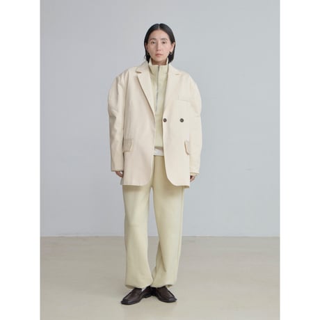 《予約販売》oval sleeve jacket/2colors_no0510