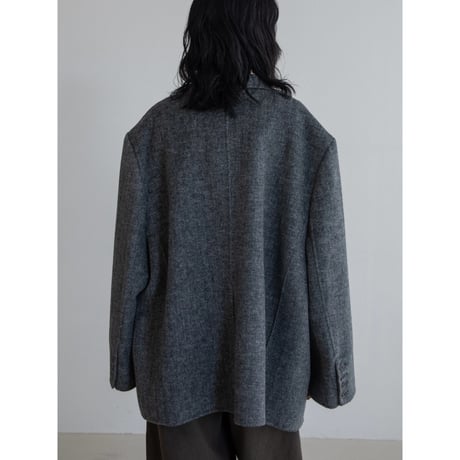 《予約販売》HANDMADE herringbone tailored jacket/2colors_no0423