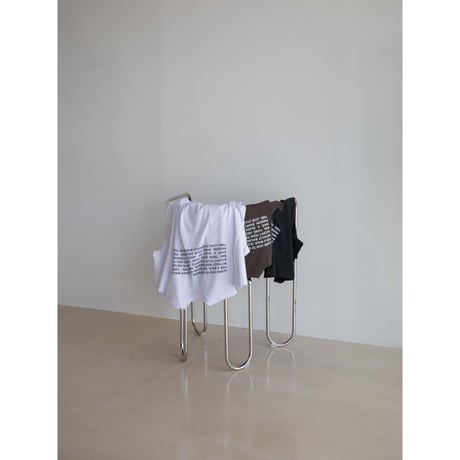 《予約販売》back print over tee/3colors(unisex)_nt2053