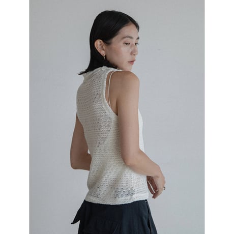 《予約販売》2way summer knit sleeveless/2colors_nt2338
