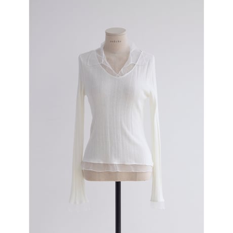 《予約販売》docking décolleté tops/2colors_nt2529