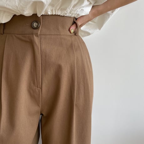 《予約販売》straight chino pants/2colors_np0624