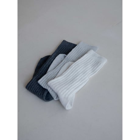 《予約販売》wool knit socks/3colors_na0688