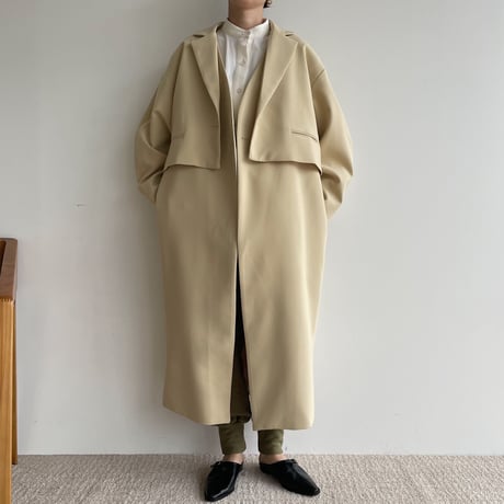 【nokcha original】2set mulch coat/butter_no0230