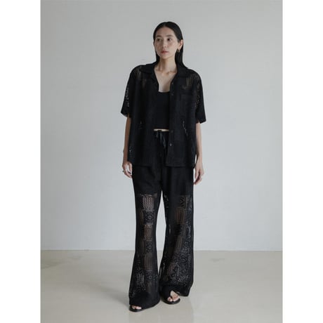 《予約販売》jacquard knit pants/2colors_np1134