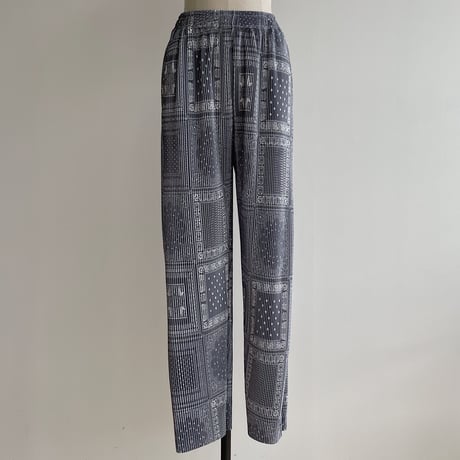 《予約販売》paisley rincl easy pants/2colors_np0834