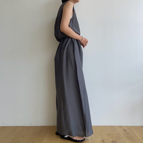 《予約販売》2way slit long ops/2colors_nd0148