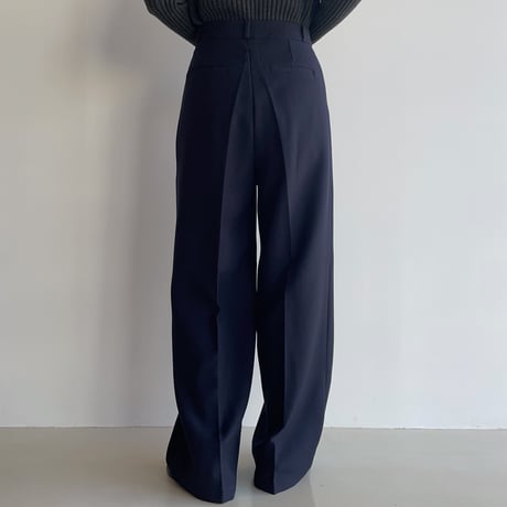 《予約販売》two tuck material wide pants/2colors_np0946