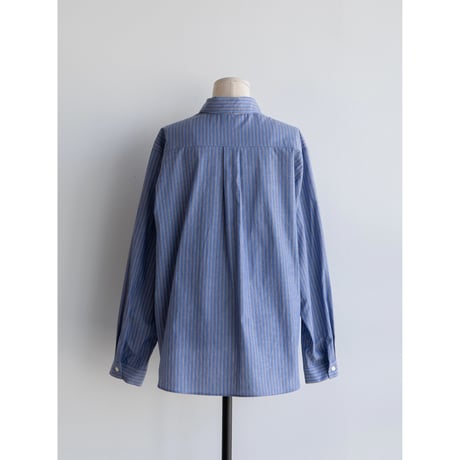 《予約販売》double stripe soft shirt/2colors_nb0231