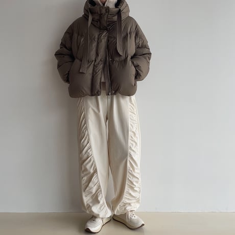 《予約販売》shirring jogger pants/2colors_np0944