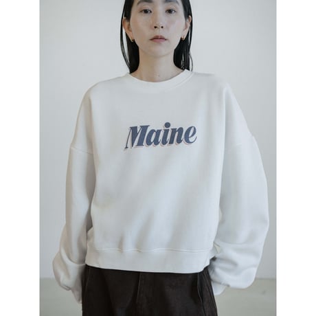 《予約販売》Maine warm sweat pullover/2colors_nt2468