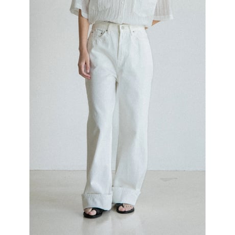 《予約販売》twill cotton long pants/2colors_np1252