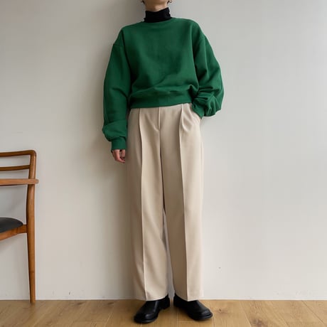 《予約販売》one tuck slacks pants/2colors_np0737