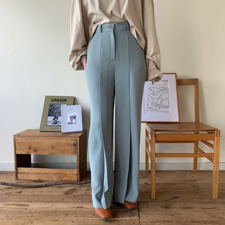 《予約販売》tuck long pants/2colors_np0159