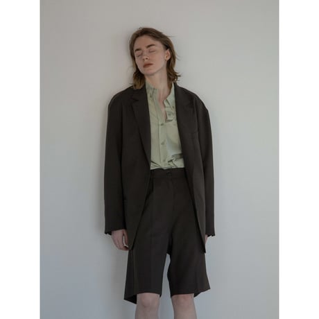【NOKCHA original】elbow patch color shirt/3colors_nb0283