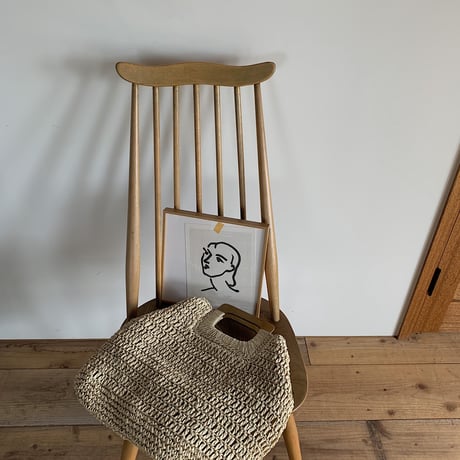 《予約販売》straw 2way bag /2colors_na0171