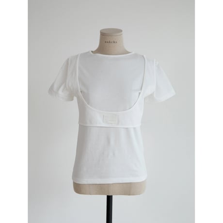 【NOKCHA original】layered label tee/3colors_nt2301