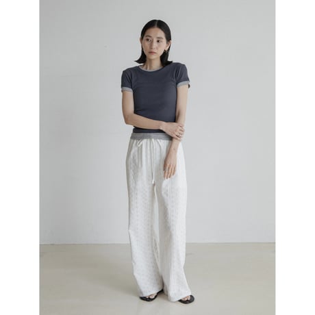 《予約販売》punching long pants_np1115