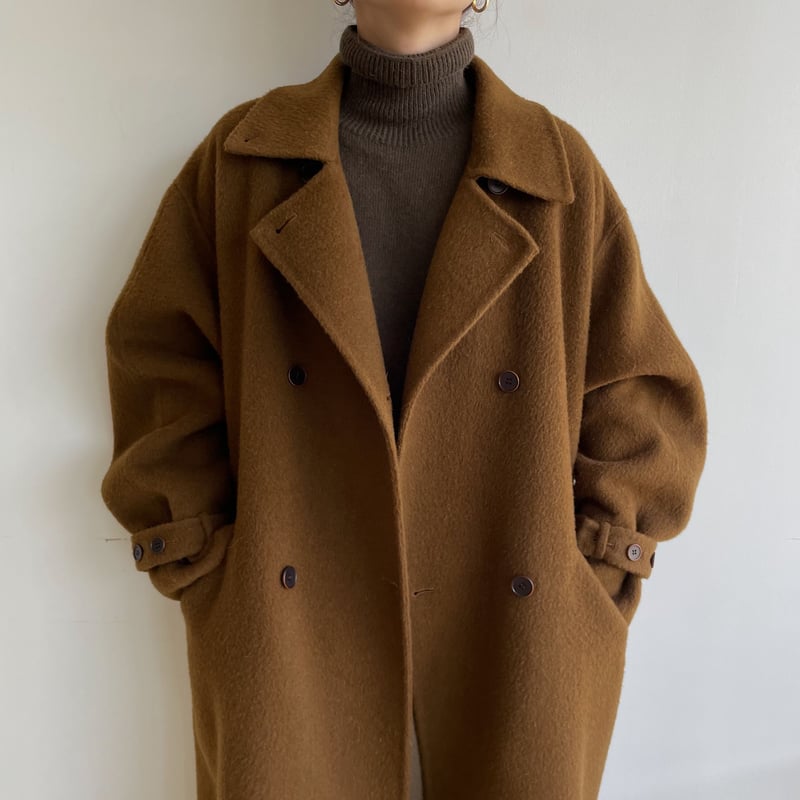 nokcha original】HANDMADE 2way double coat/came