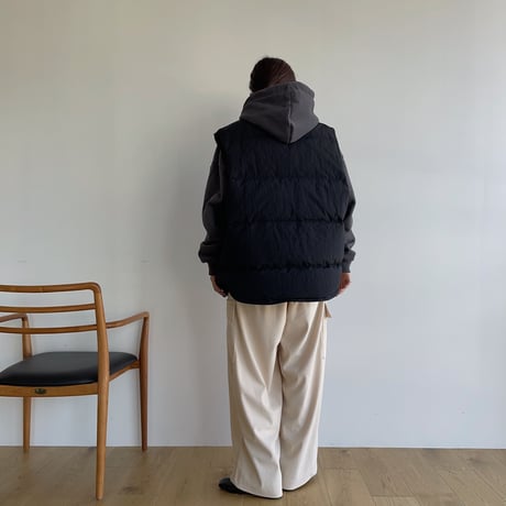 《予約販売》duck down daily vest/2colors_no0252