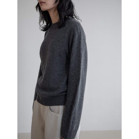 《予約販売》quality knit pullover/2colors_nt2214